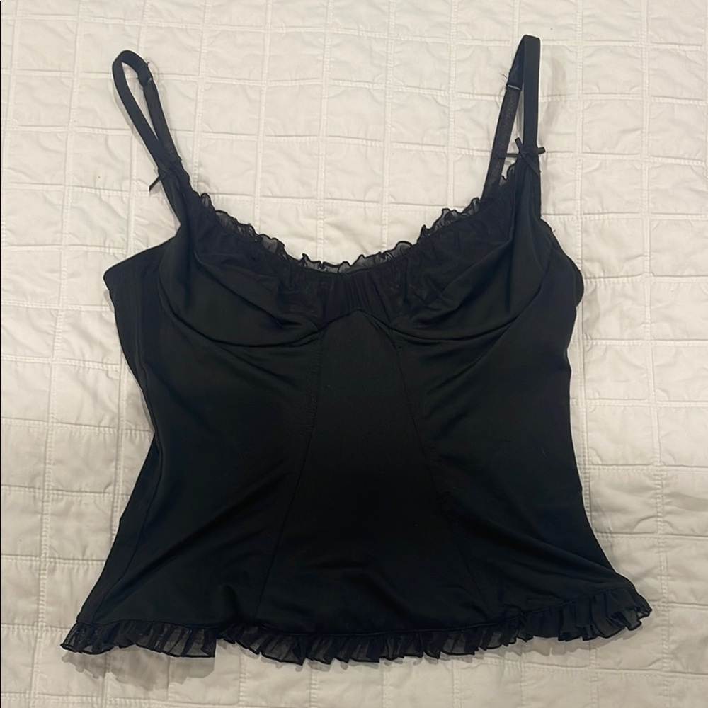 Vintage Victoria’s Secret Black Corset Top